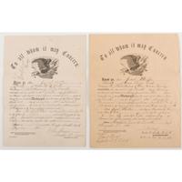 Ohio 3rd Volunteer Cavalry, Large Collection of Tintypes, CDVs, Ribbons, Medals, and More