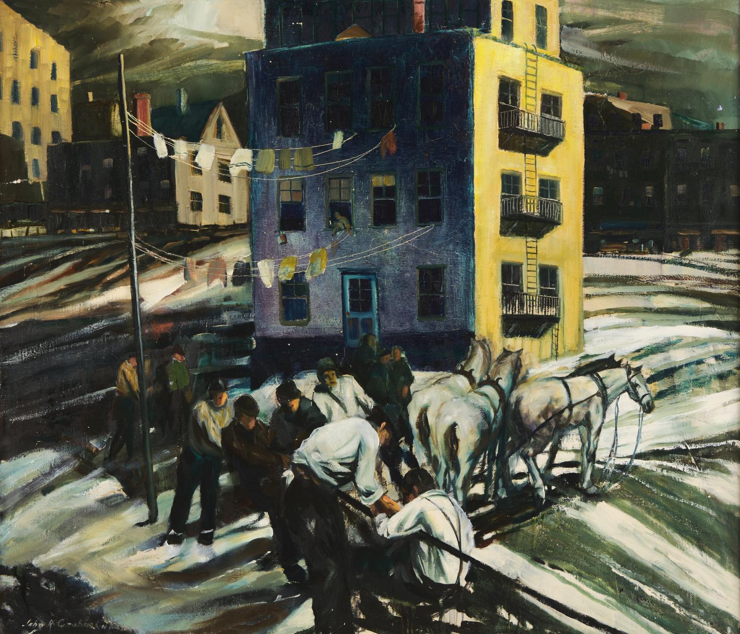 John Grabach (American, 1886-1981) — Every Man's Home Is His Castle