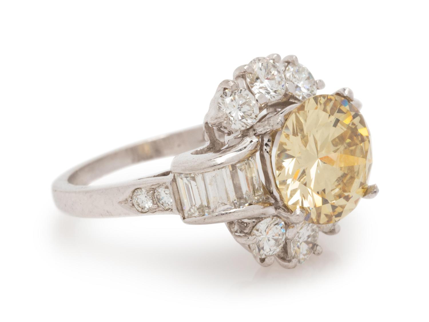 Fancy Colored Diamond Ring