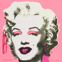 Andy Warhol, (American, 1928-1987), Marilyn (Castelli Graphics Invitation), 1981