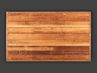 A Folk Art Mixed Woods Marquetry Eagle Panel