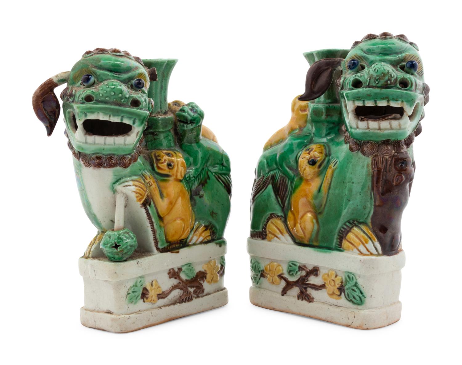 10 Chinese Porcelain Figures of Animals