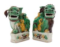 10 Chinese Porcelain Figures of Animals