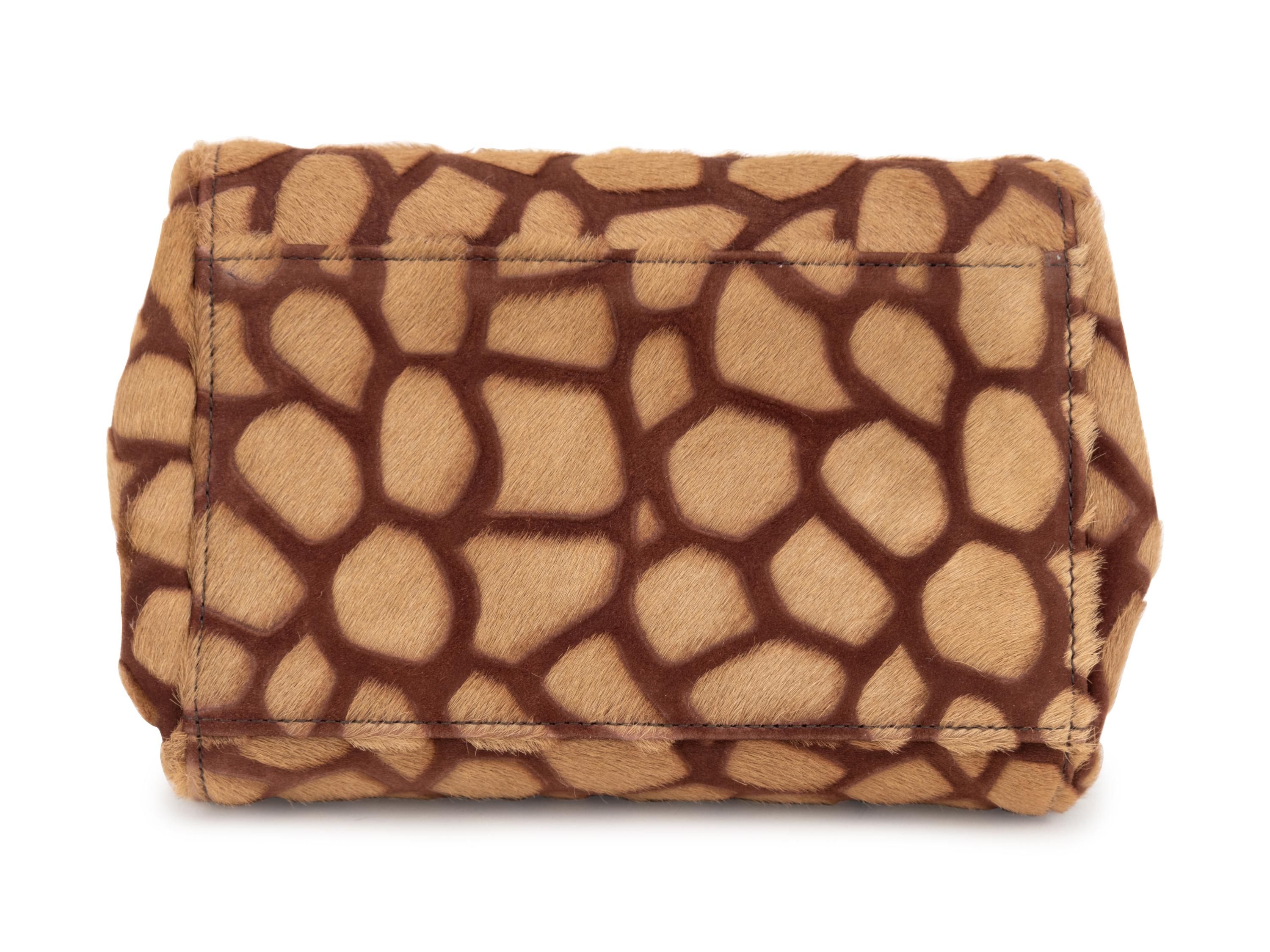 Chanel Giraffe Textured Purse, 2000-02