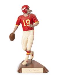 A Joe Montana Signed Autograph Salvino Figure,