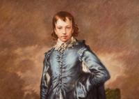 A Rosenthal Painted Porcelain Plaque After Thomas Gainsborough