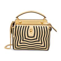 Fendi, Gold Edition DotCom Handbag in Gold Leather