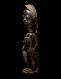Three African Wood Figures