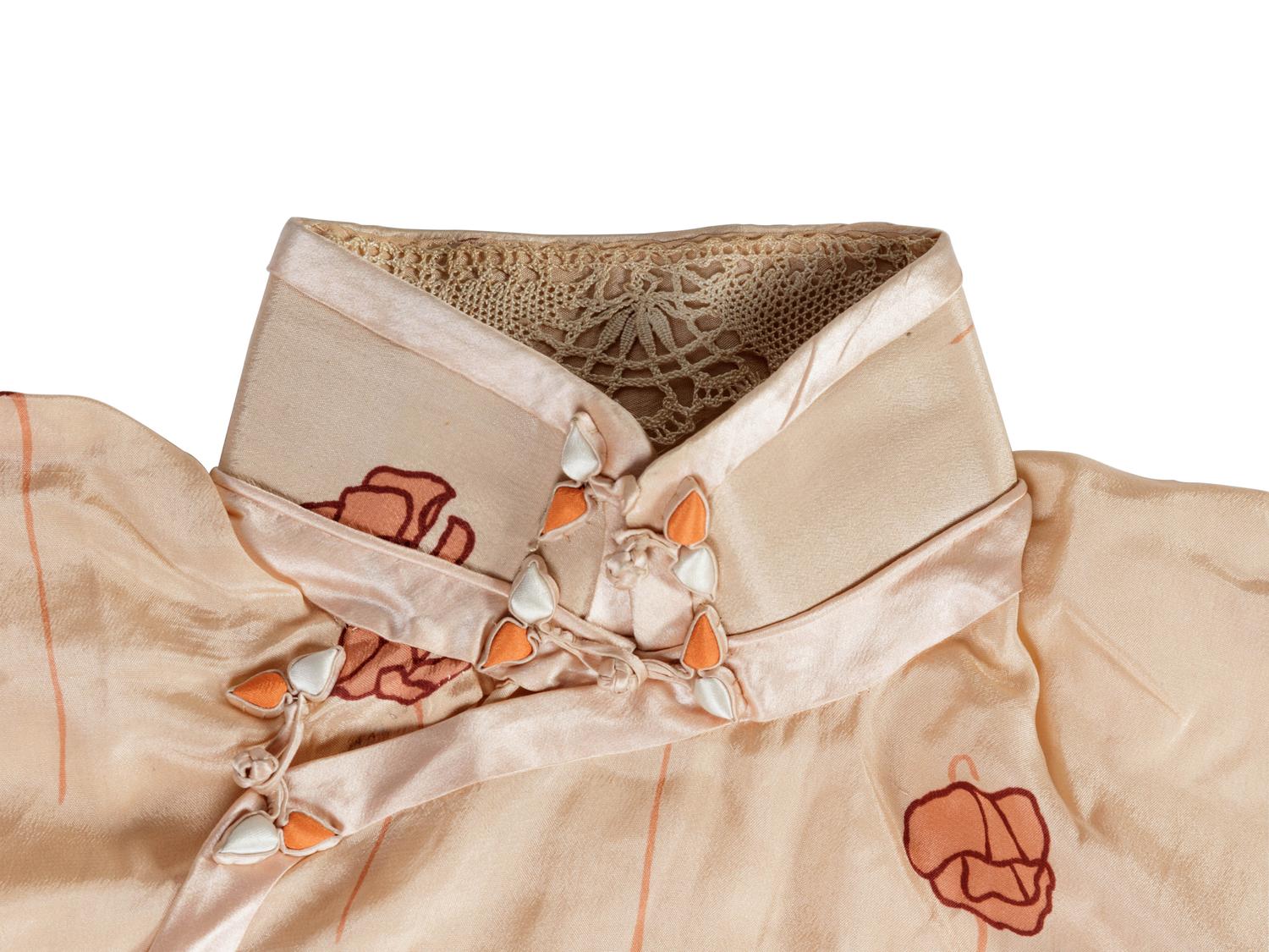 Three Chinese Silk Woven Lady's Cheongsam, Qipao
