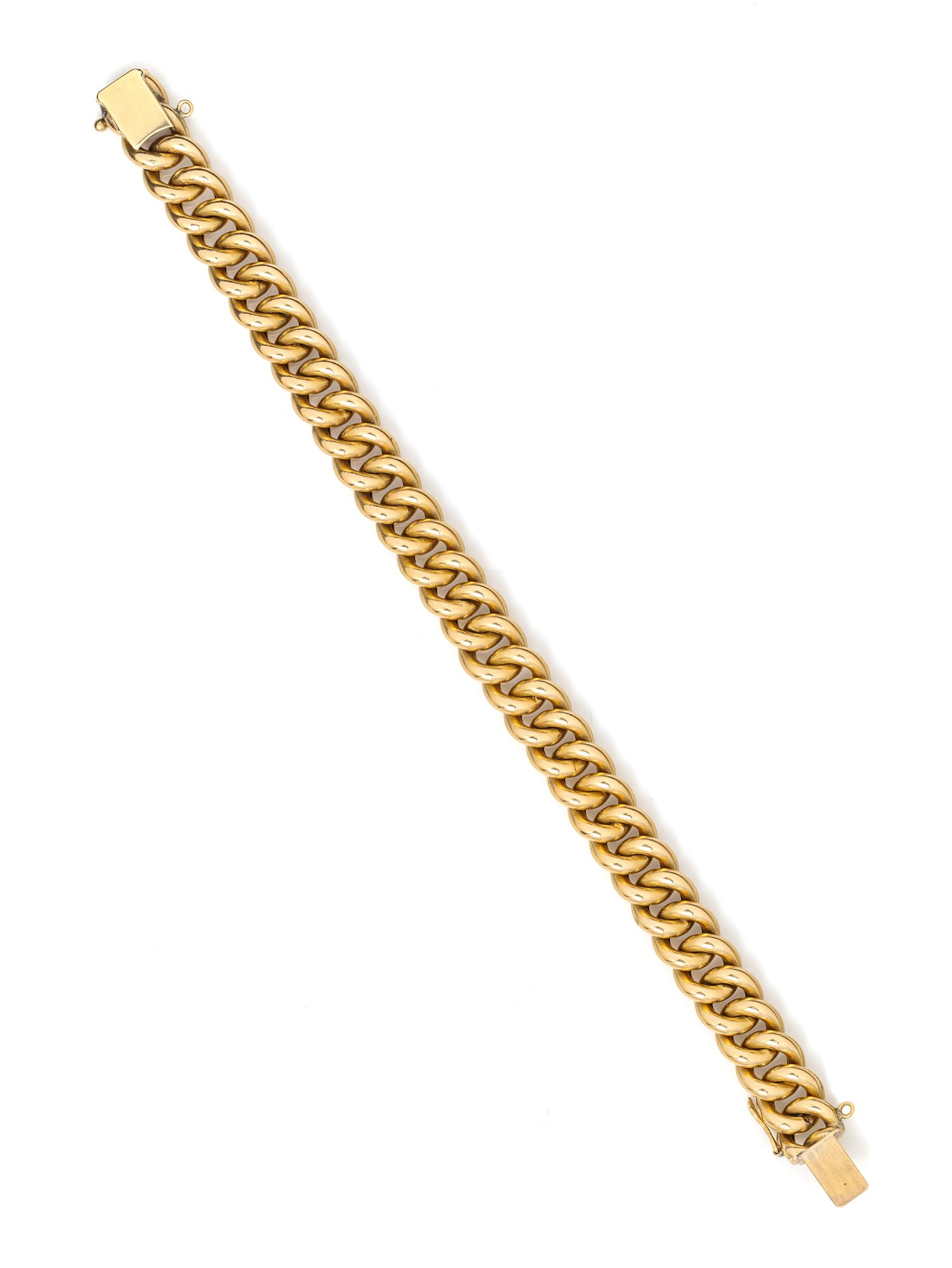 YELLOW GOLD BRACELET
