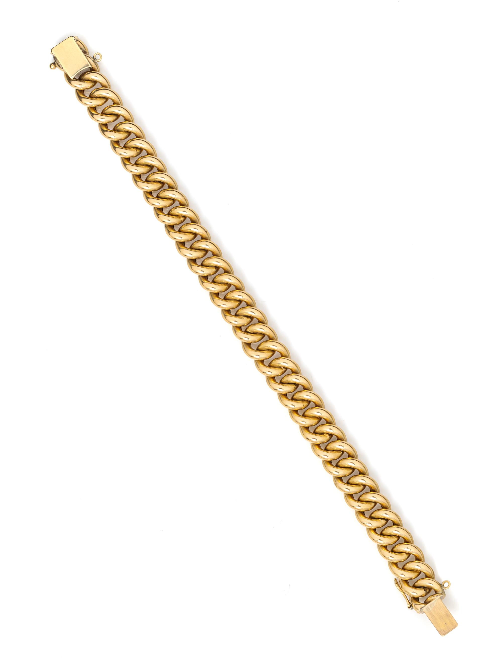 YELLOW GOLD BRACELET