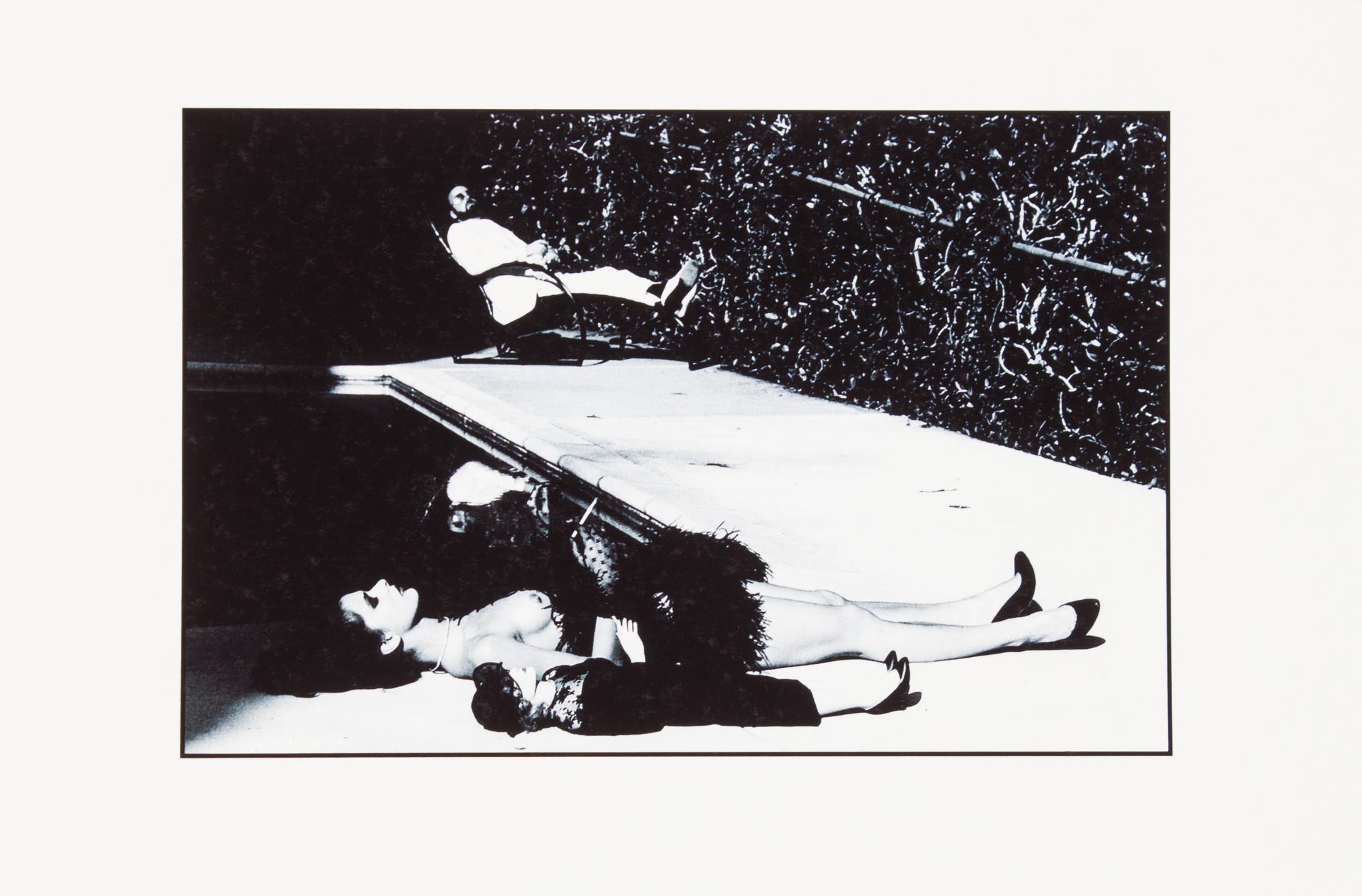 After Helmut Newton, (German, 1920-2004), five works, together with another example by Don Cramer