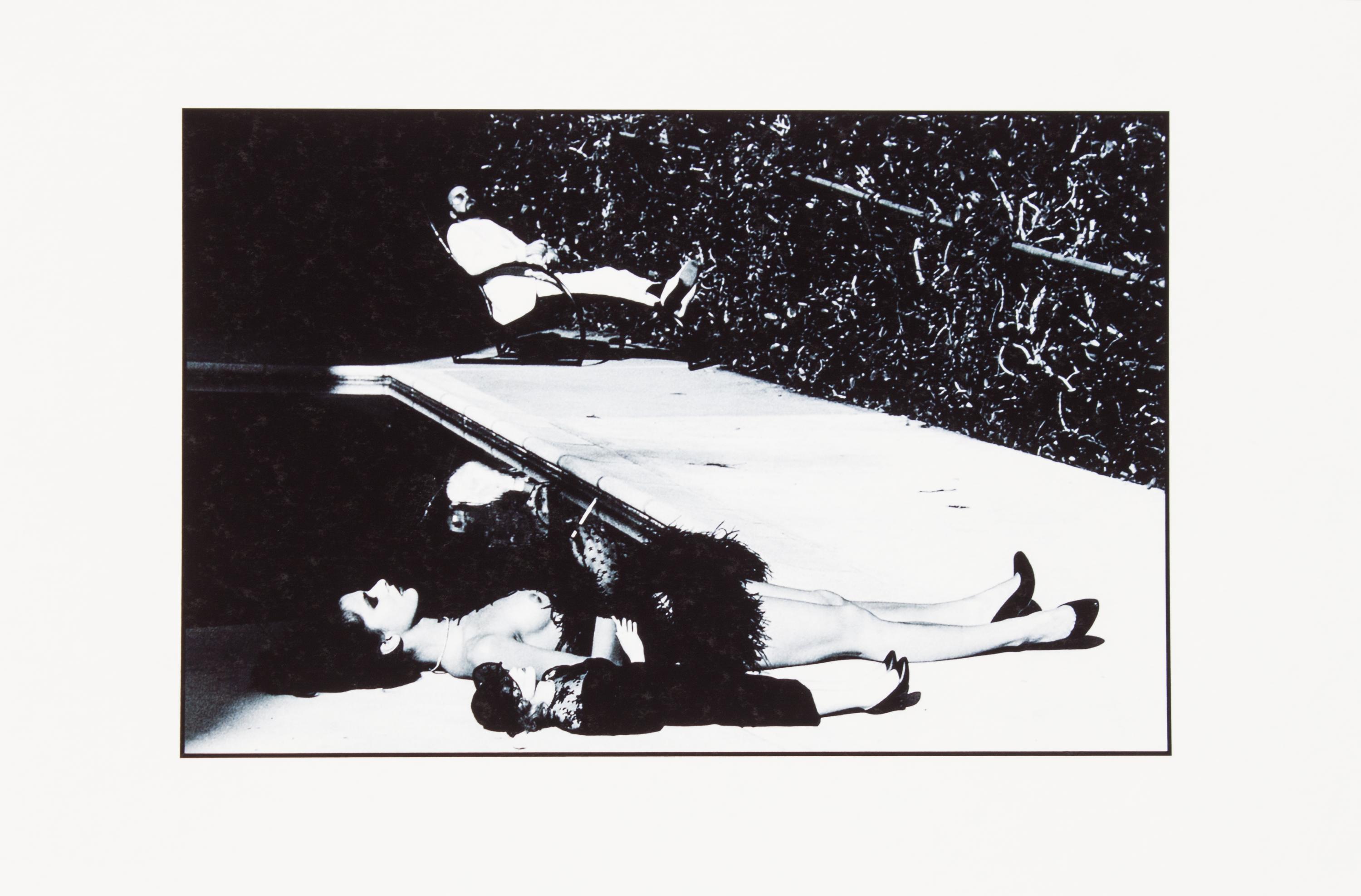 After Helmut Newton, (German, 1920-2004), five works, together with another example by Don Cramer
