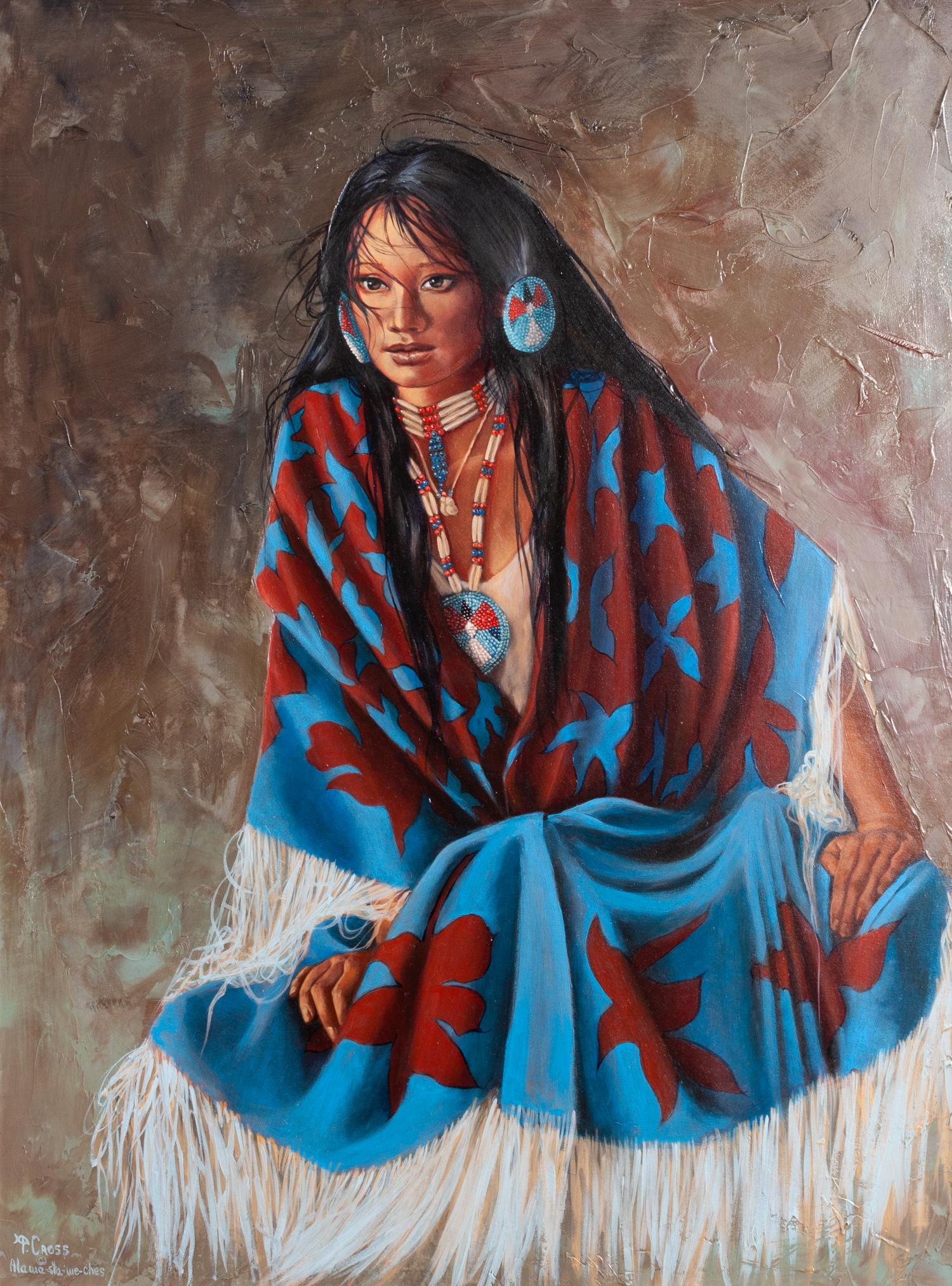 Blue Shawl
