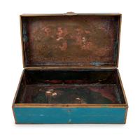 Three Chinese Cloisonné Enameled Articles