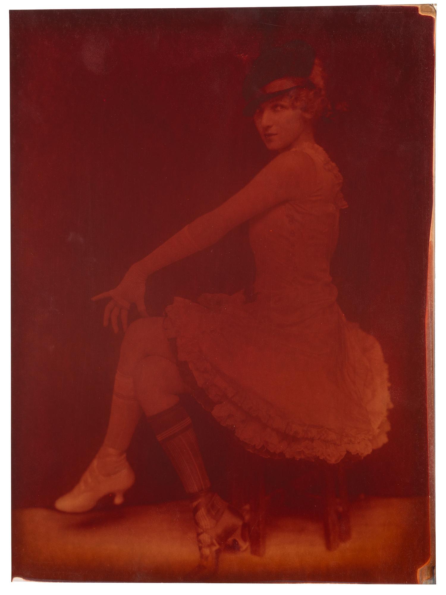 JOHNSTON, Alfred Cheney (1885-1971). Large photographic archive of glass negatives and prints. Ca 1910s-1920s.