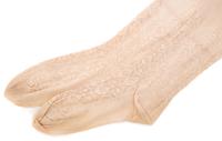 Collection of Twenty One Silk and Cotton Stockings, 19th and Early 20th Century