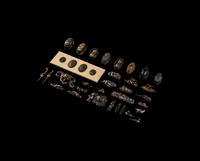 35 Japanese Mixed Metal Sword Fittings and Articles