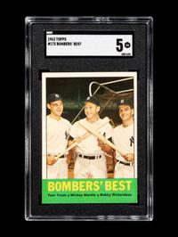 A 1963 Topps Bombers Best Baseball Card No. 173 (SGC 5 EX)