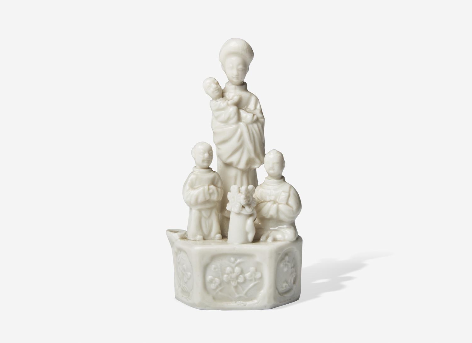 A Chinese Dehua Porcelain Figural Group
