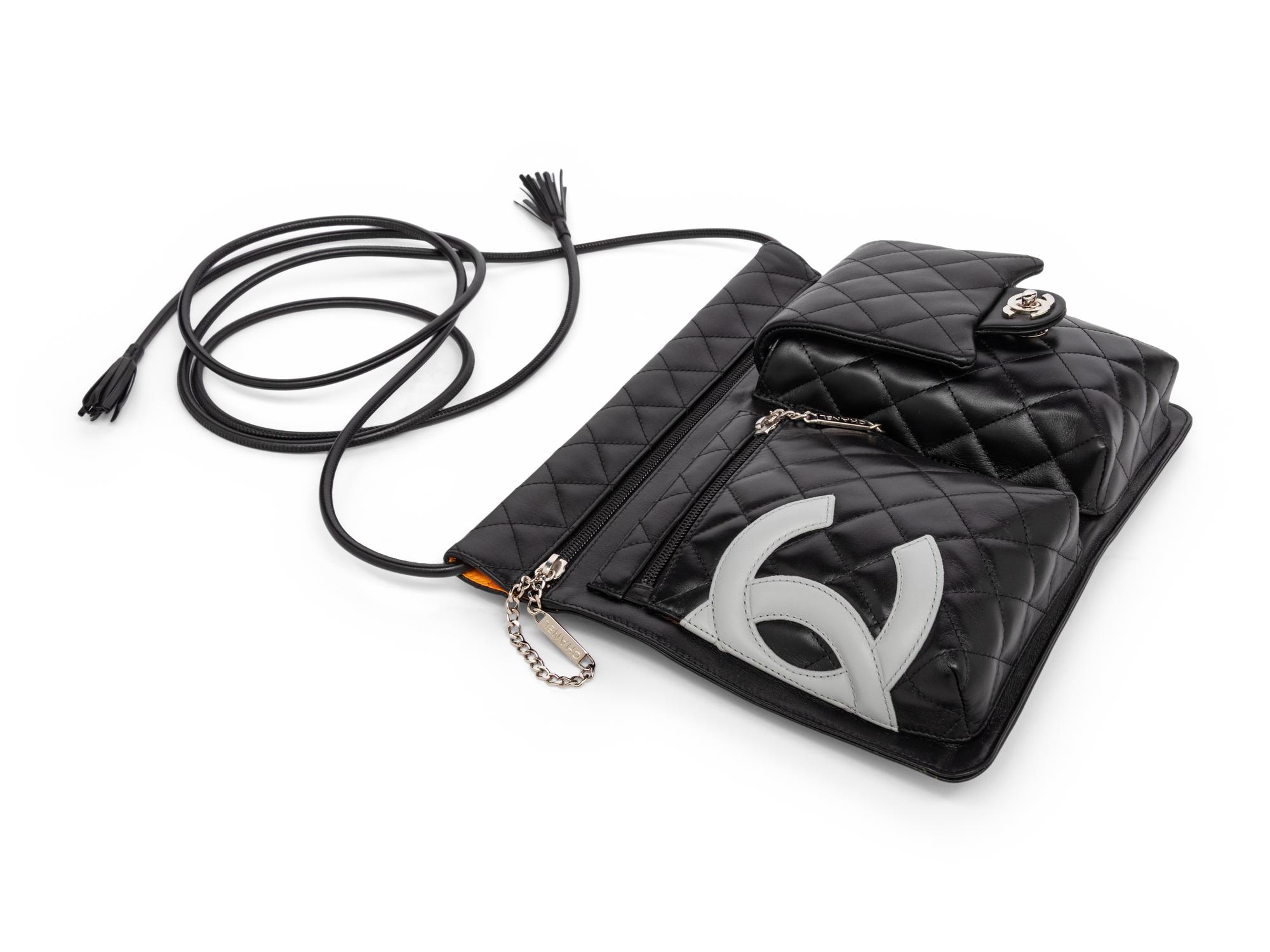 CHANEL, LINGE CAMBON CROSSBODY BAG