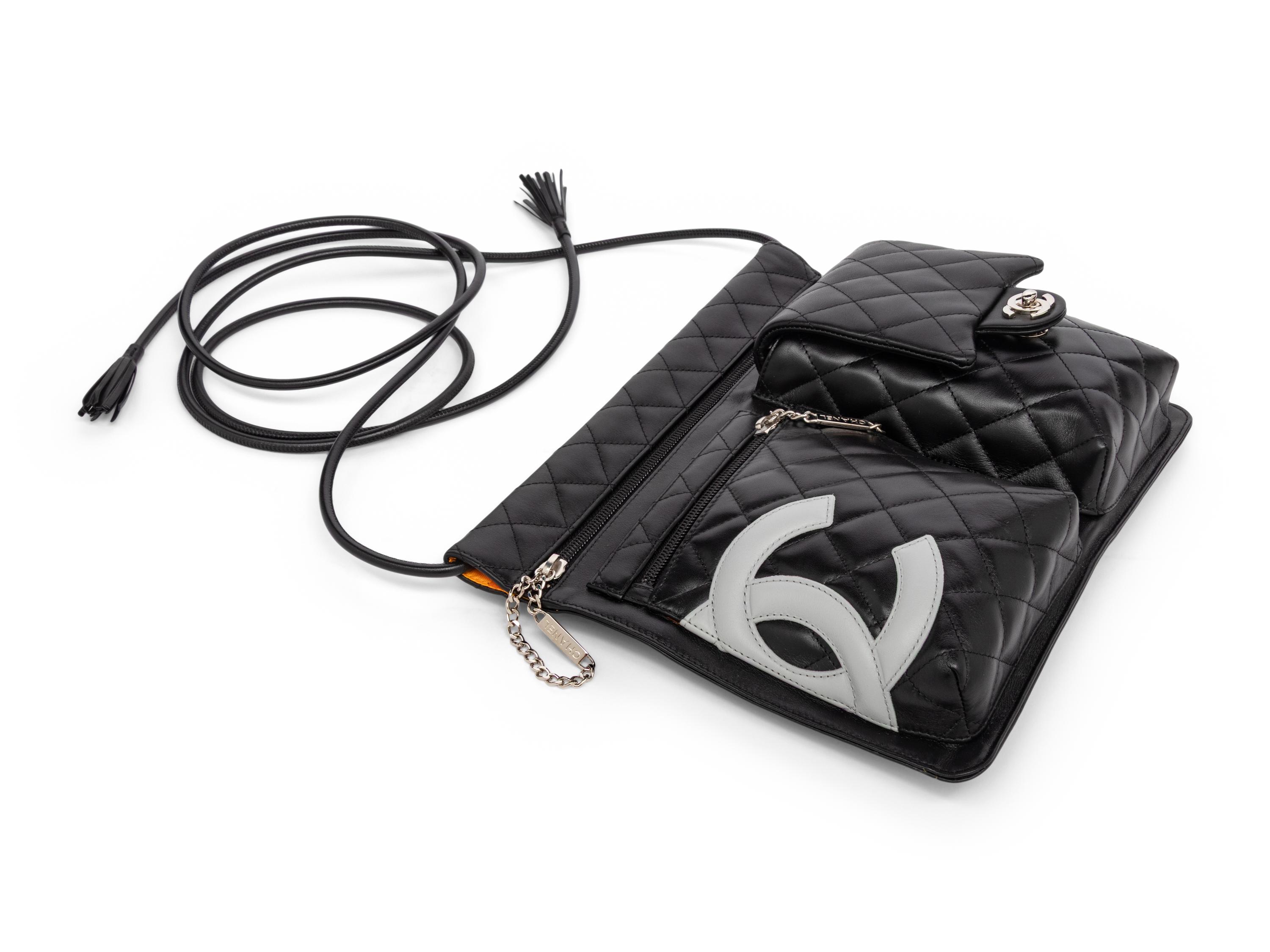 CHANEL, LINGE CAMBON CROSSBODY BAG