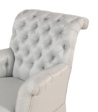 A Pair of Napoleon III Button-Tufted Bergères