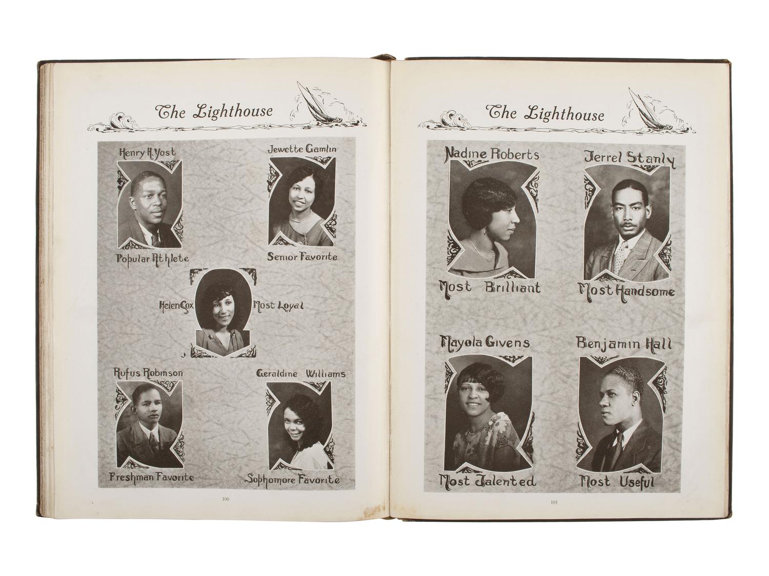 [African-Americana] Programs, Directories, and Yearbook from Fisk University and Miles College