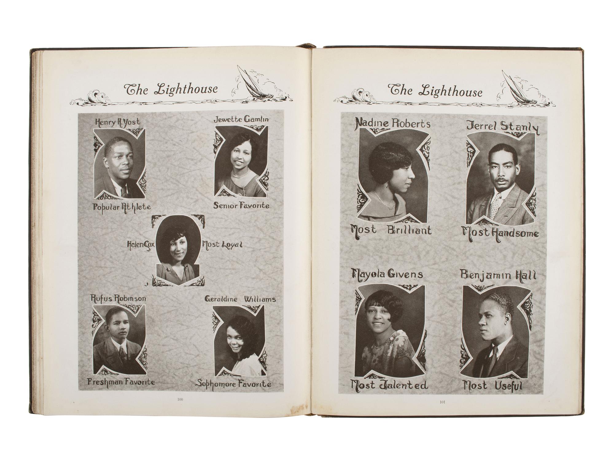 [African-Americana] Programs, Directories, and Yearbook from Fisk University and Miles College