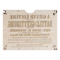 [Civil War - Gettysburg]. Warner, John Riddle (1827-1894). Autograph letter signed ("John R.W.") to General George Meade, [Gettysburg, PA, ca 1863].