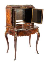 A French Napoleon III Marquetry-inlaid Bonheur du Jour — THIRD QUARTER 19TH CENTURY
