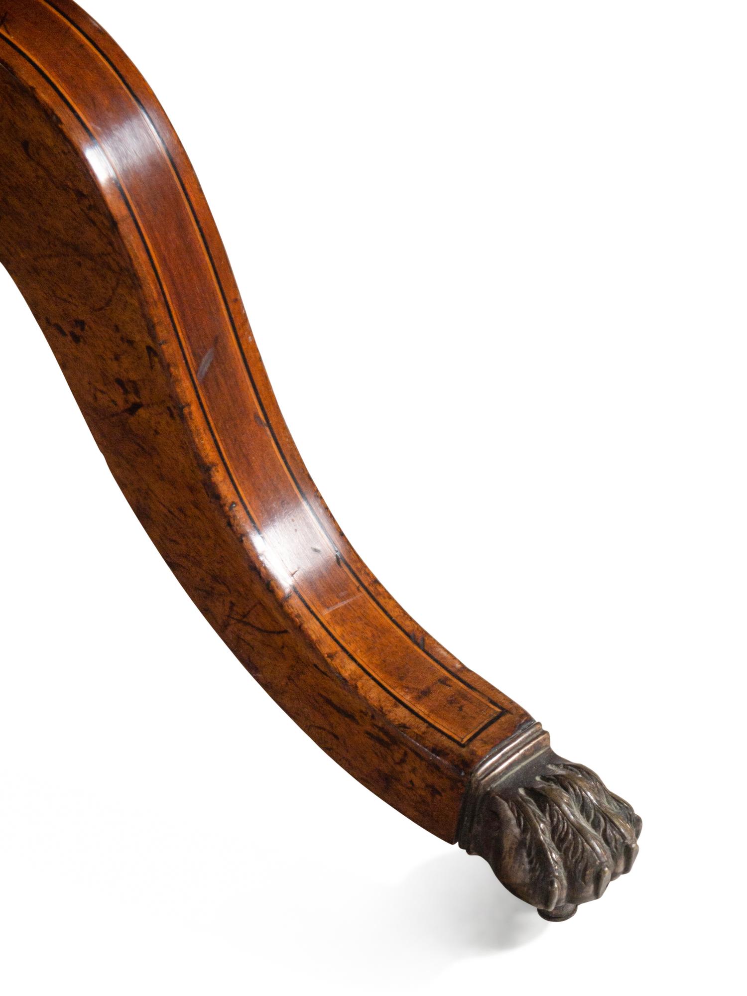 A Regency Mahogany Sofa Table