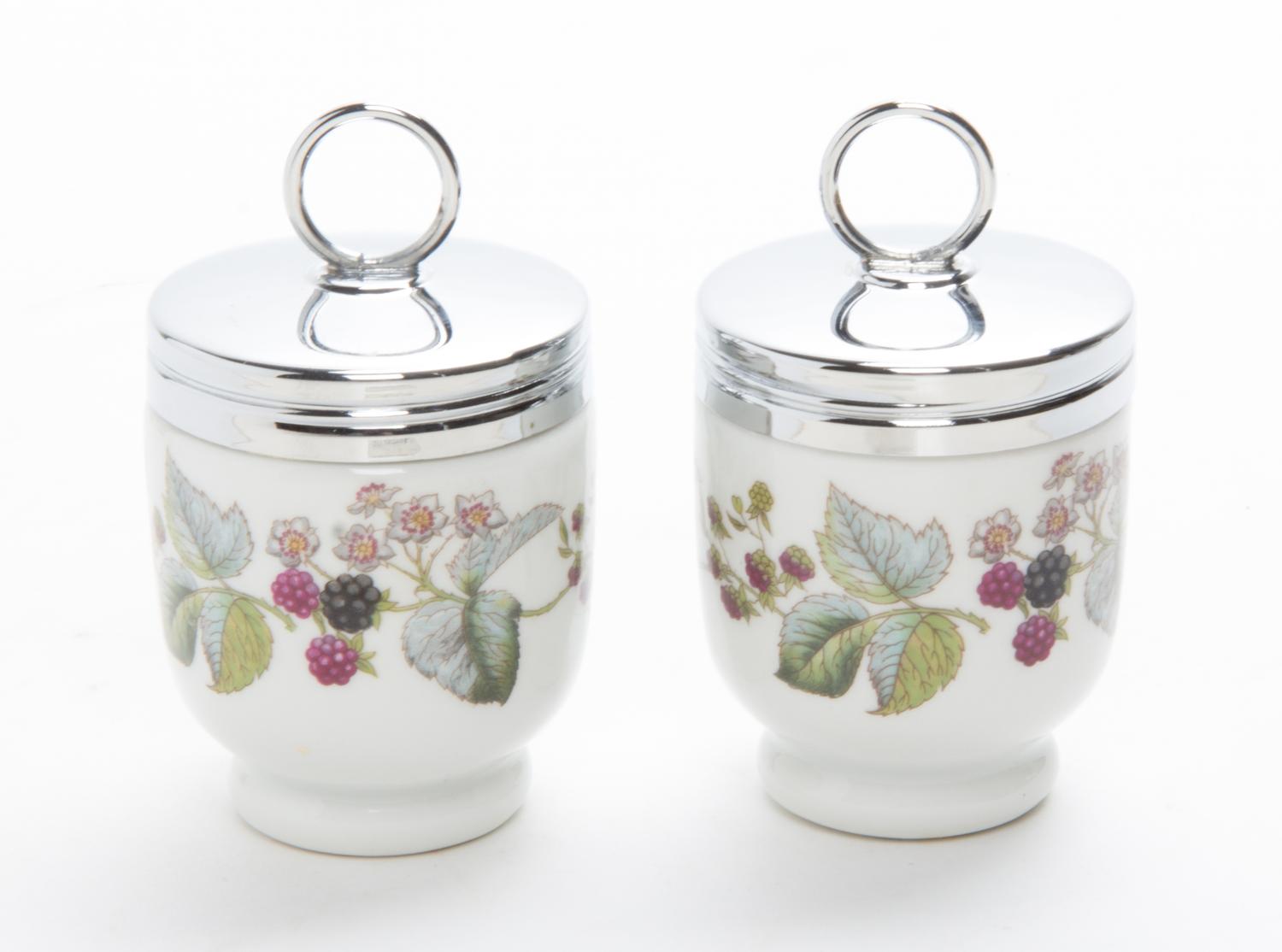 A Collection of Twenty-Two Royal Worcester Coasters Diameter of coasters 3 1/2 inches. — SECOND HALF 20TH CENTURY