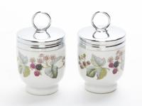 A Collection of Twenty-Two Royal Worcester Coasters Diameter of coasters 3 1/2 inches. — SECOND HALF 20TH CENTURY