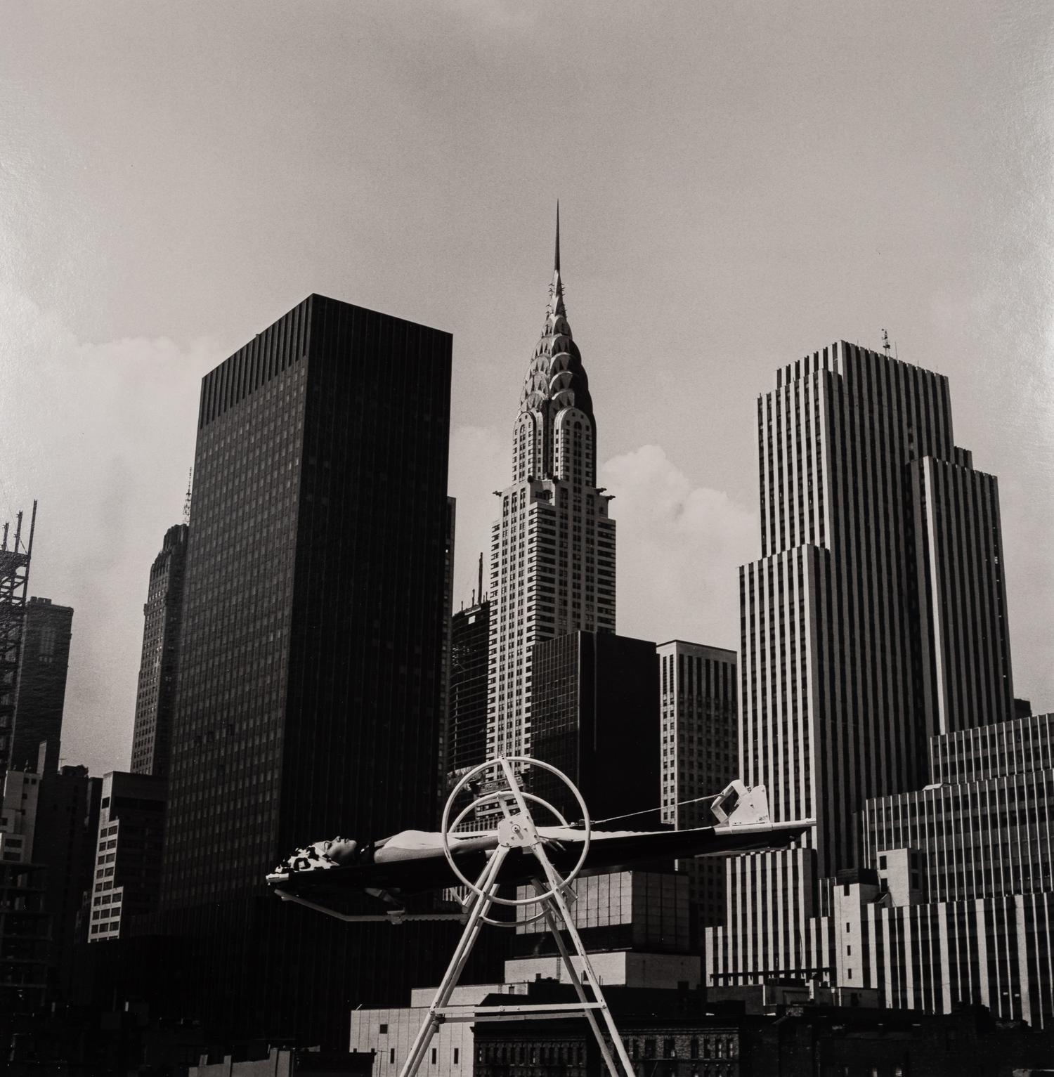 Melvin Sokolsky (1933-2022) Yoga Wheel, New York City, 1961