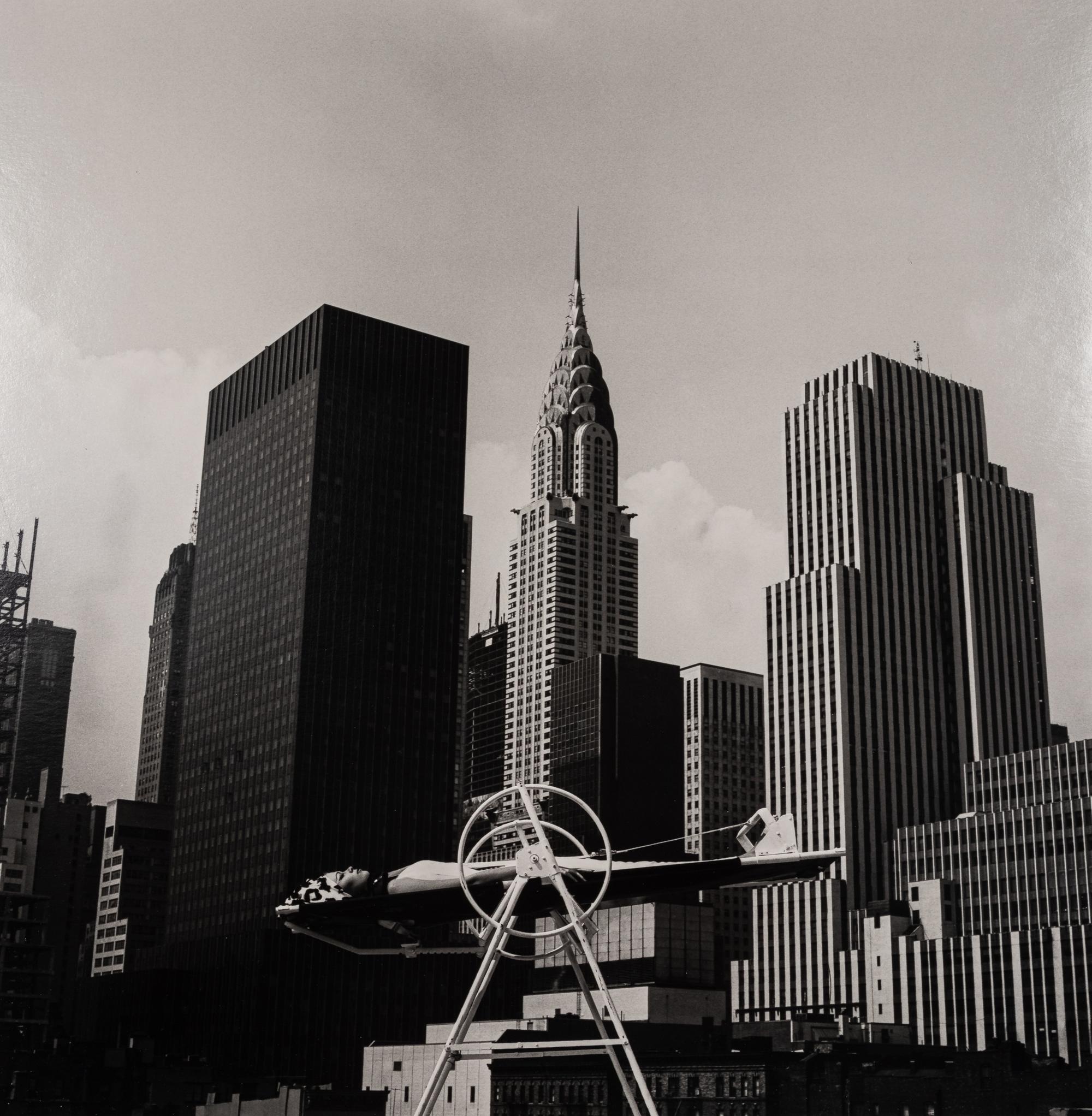 Melvin Sokolsky (1933-2022) Yoga Wheel, New York City, 1961