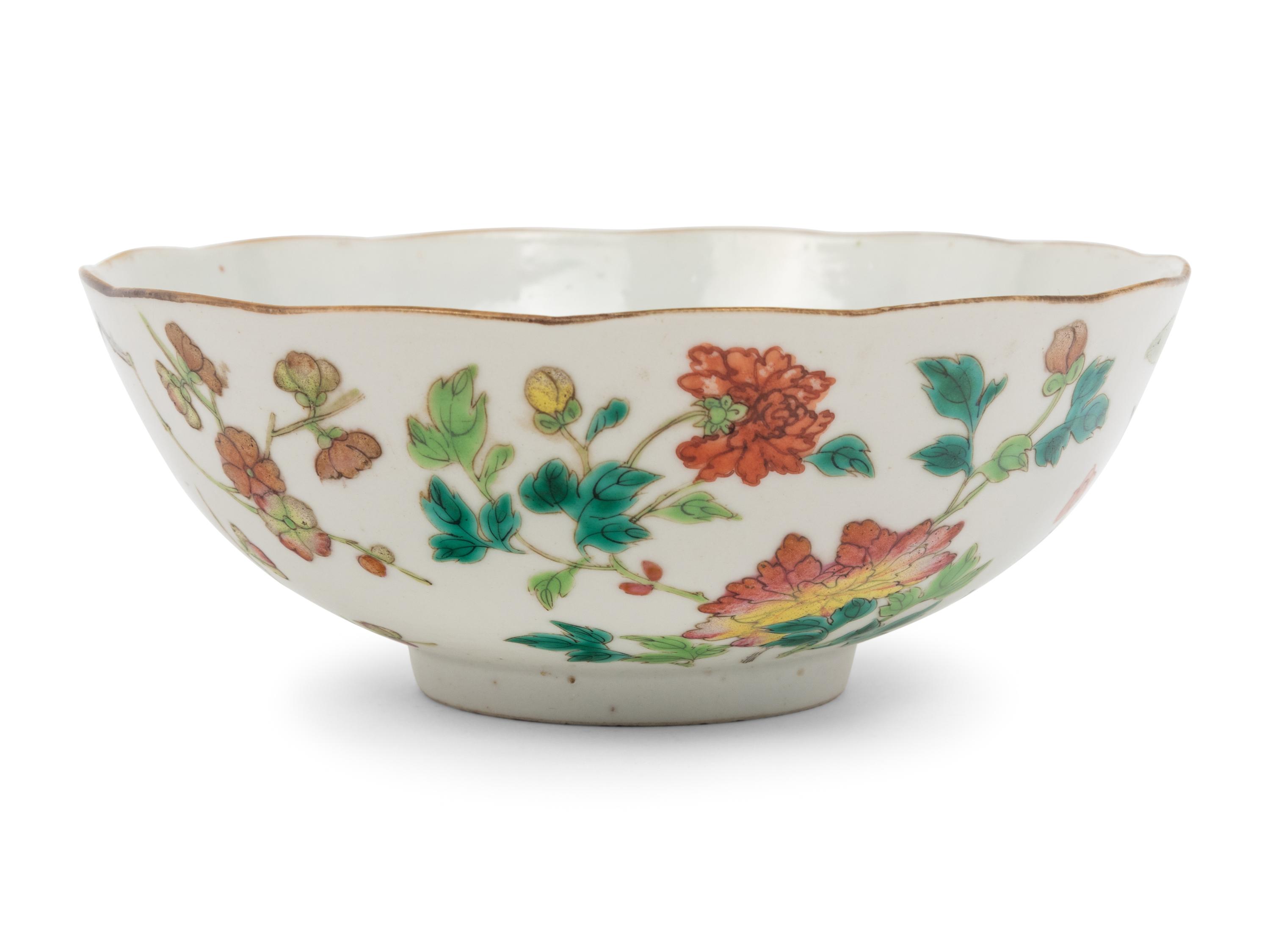 Three Chinese Famille Rose Porcelain Wares