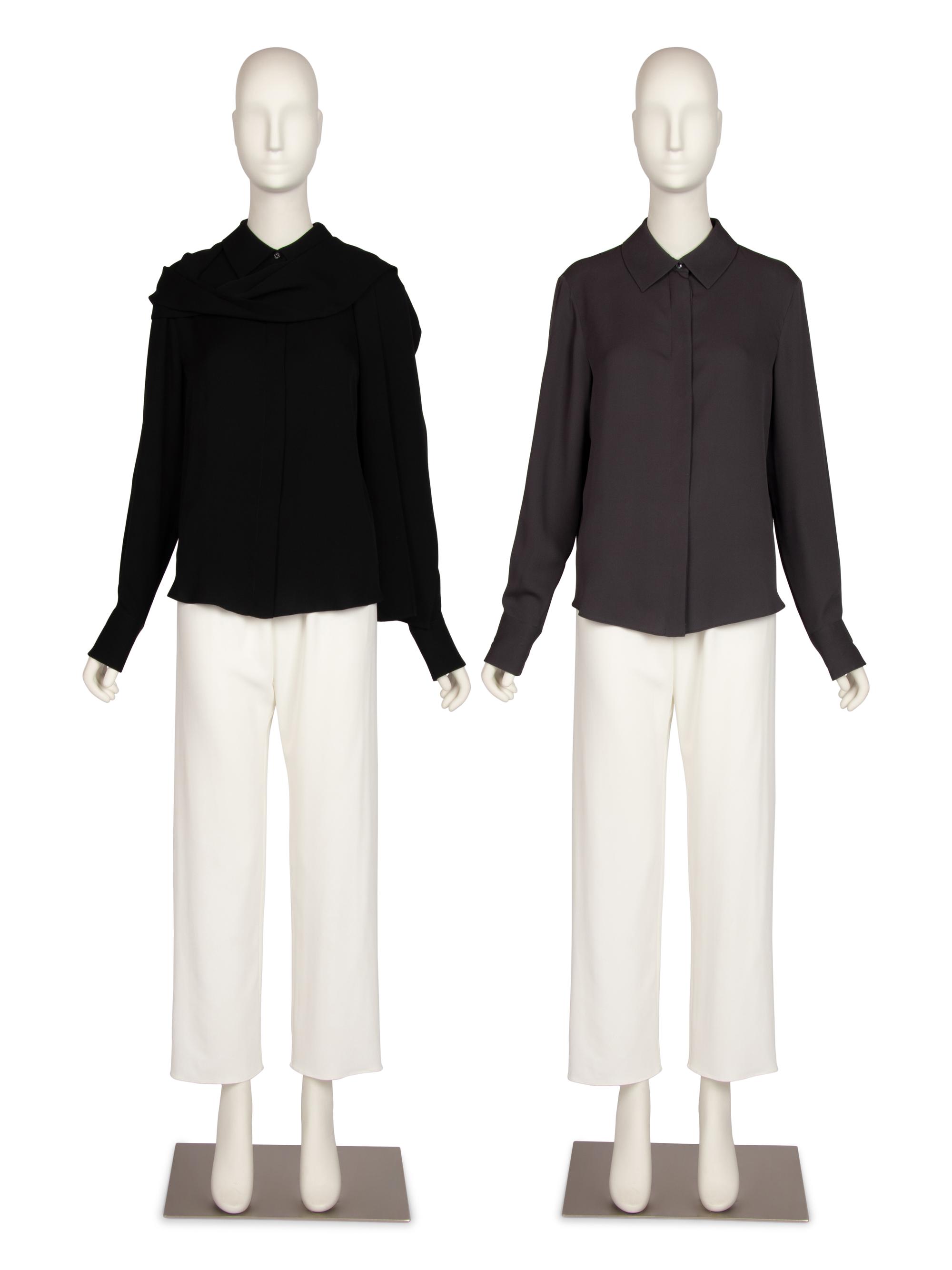 Two Tom Ford Silk Shirts, 2019