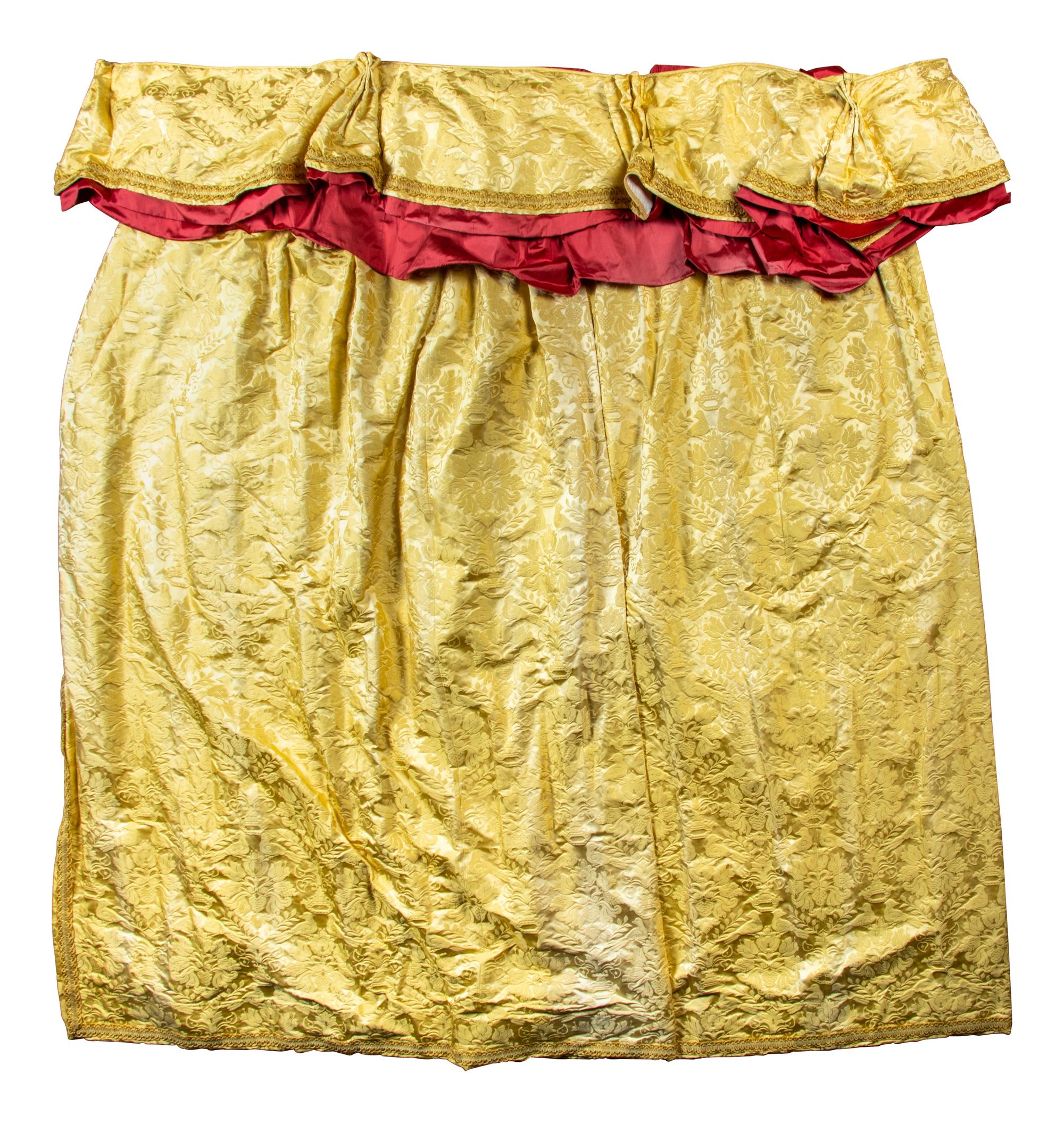 A Group of Silk Curtains