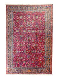 A Kashan Wool Rug
