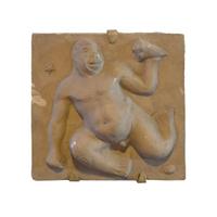 Four Edgar Miller Terra Cotta Tile Reliefs 7.75" W x 3" D x 7.5" H, each — United States, Circa 1940