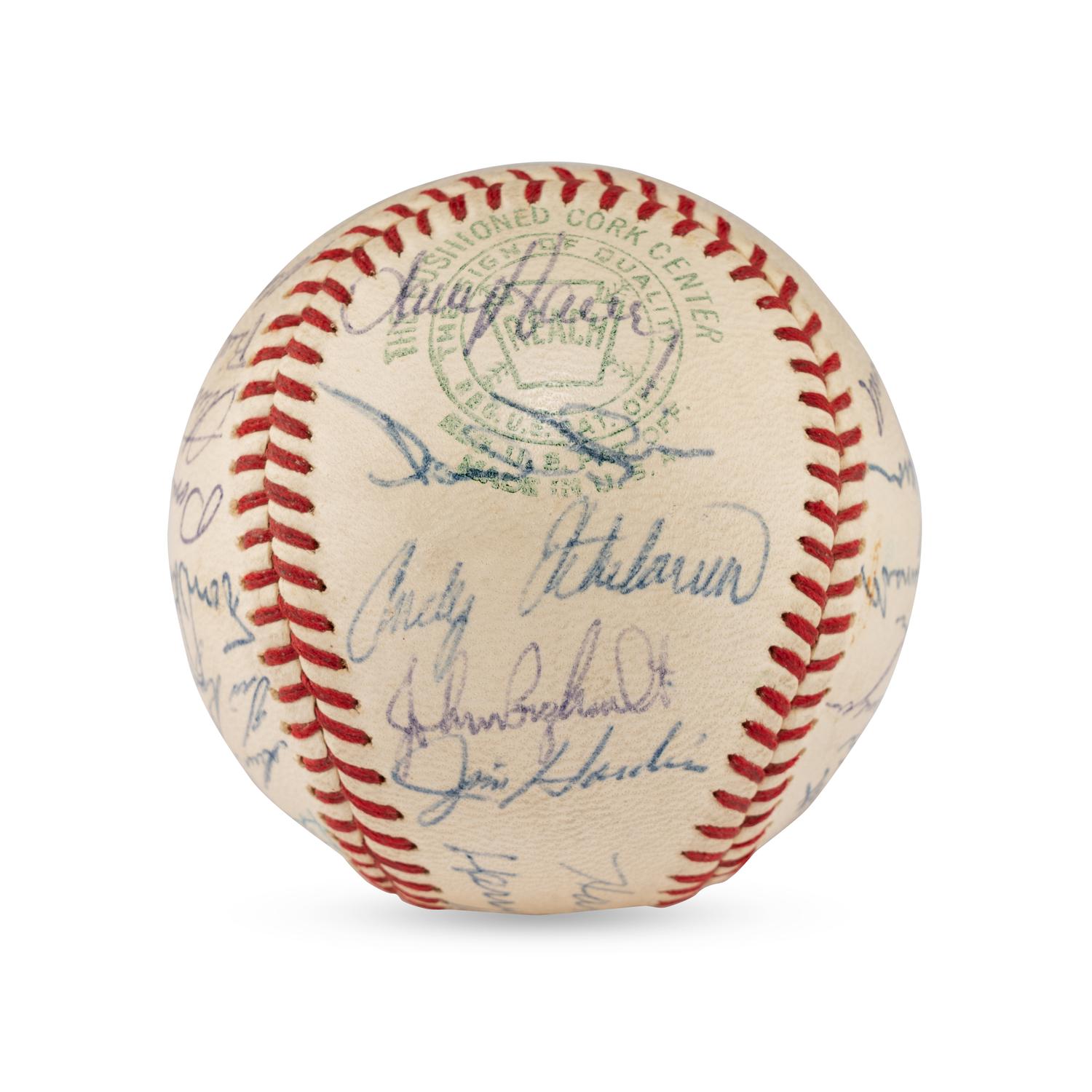 A 1967 Baltimore Orioles Team Signed Autograph Baseball (Beckett Authentication Services)