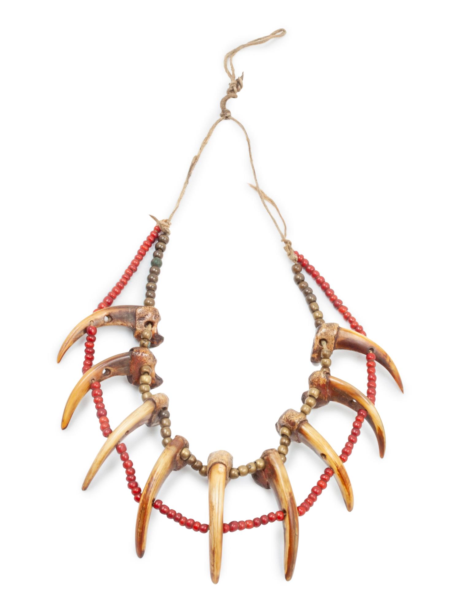 Prairie Grizzly Claw Necklace