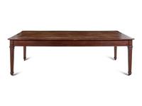An Oversized Georgian Style Mahogany Writing Desk or Library Table