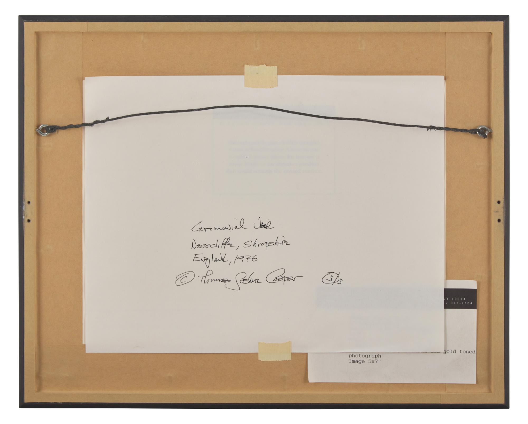 A Quality of Dancing, Millersdale, Derbyshire, England, 1983 and Ceremonial Veil, Nesscliffe, Shropshire, England, 1976 (two works)