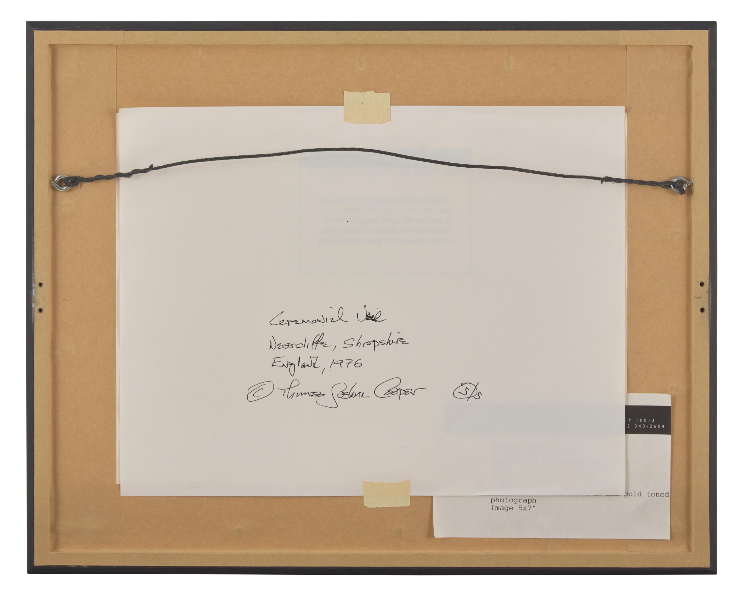 A Quality of Dancing, Millersdale, Derbyshire, England, 1983 and Ceremonial Veil, Nesscliffe, Shropshire, England, 1976 (two works)