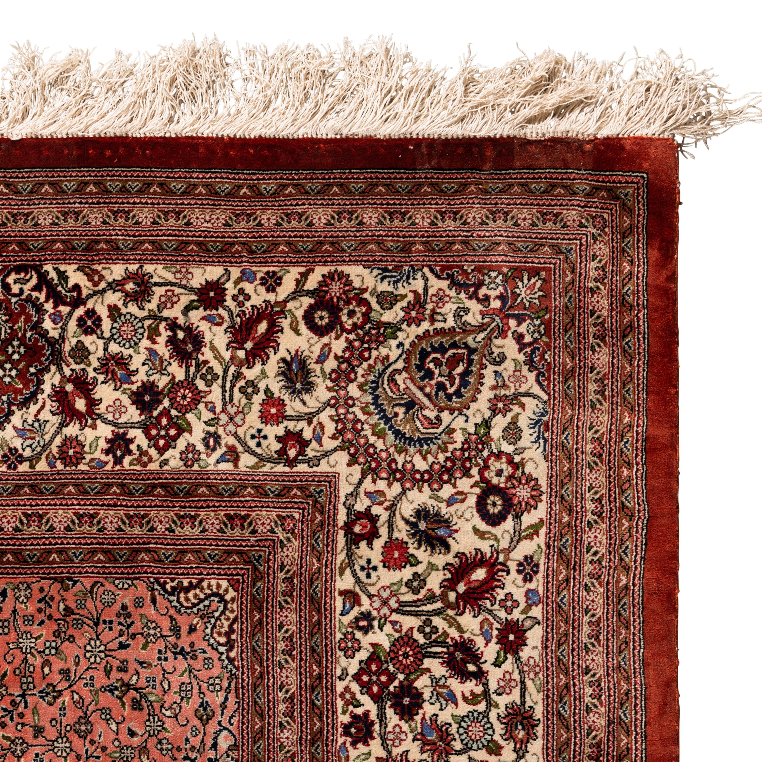 An Indian Silk Rug