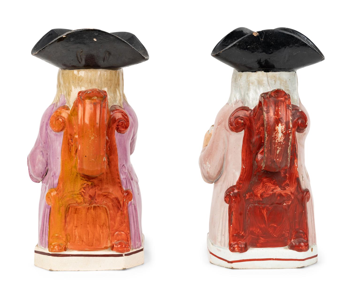 Two English Toby Jugs