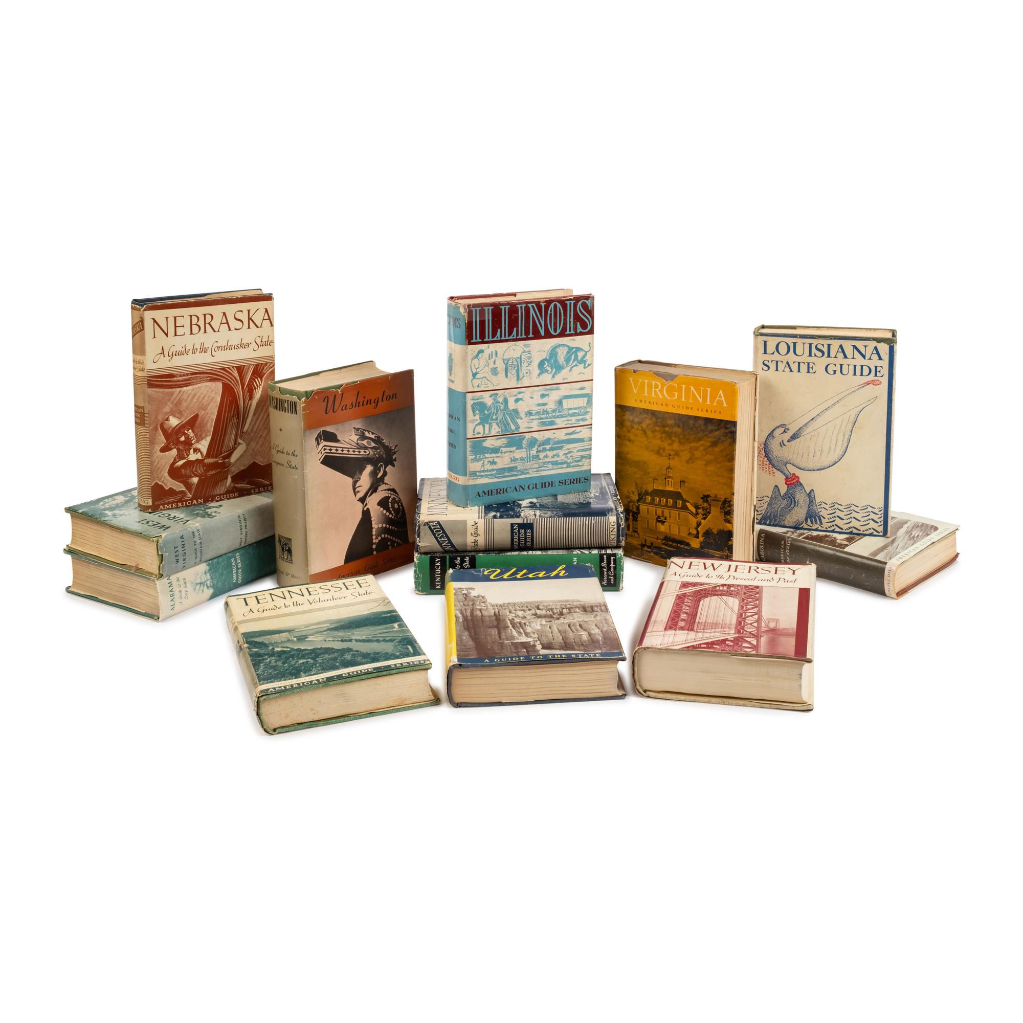 [Works Progress Administration]. A complete run of the American Guide Series. [New York, Portland, Chicago, Washington, D.C, et al: V.p.], 1937-1941.