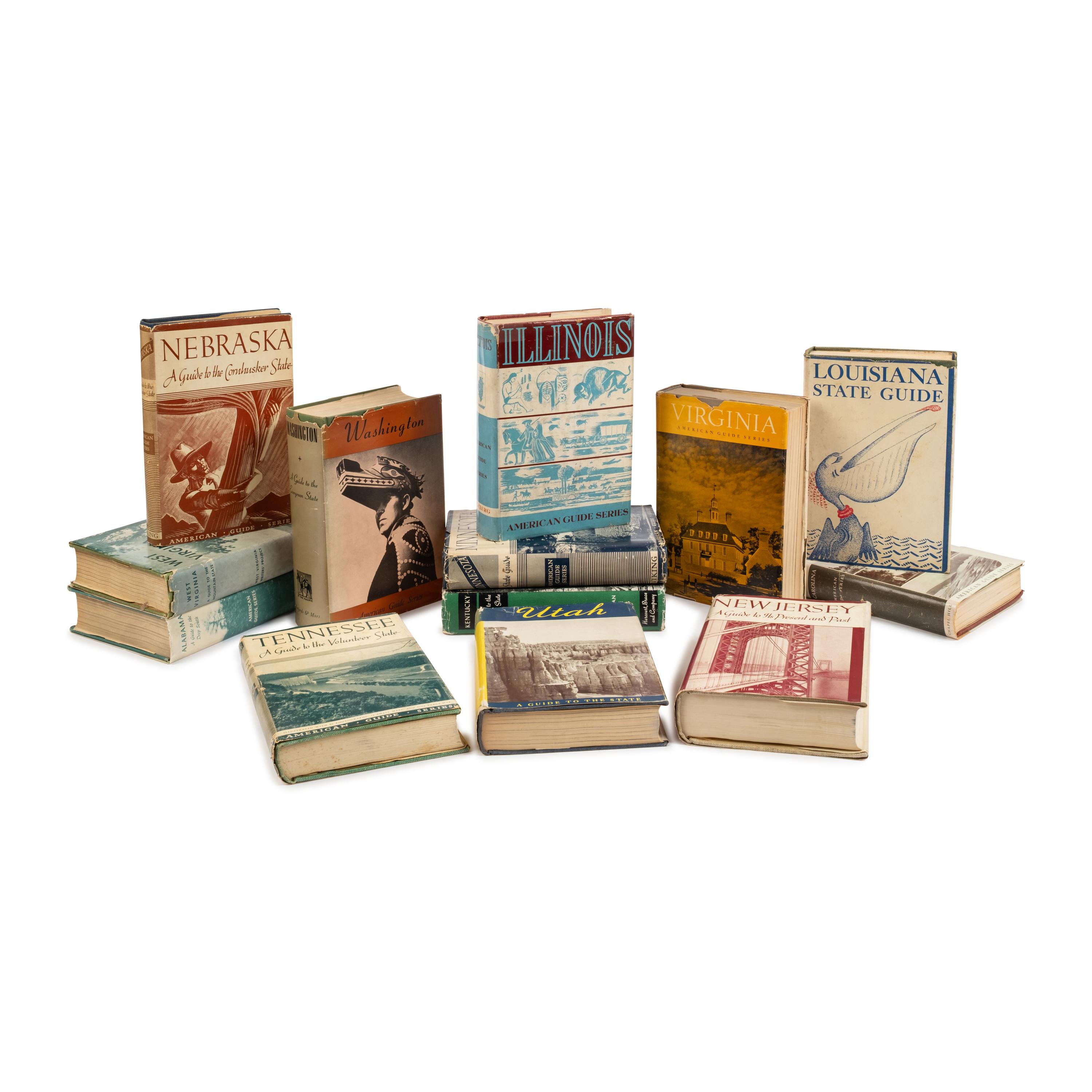 [Works Progress Administration]. A complete run of the American Guide Series. [New York, Portland, Chicago, Washington, D.C, et al: V.p.], 1937-1941.
